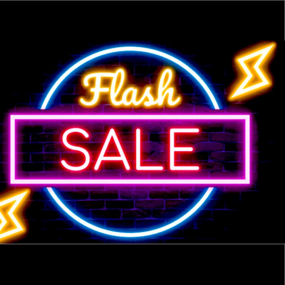 ⭐️⭐️⭐️FLASH SALE STARTS NOW⭐️⭐️⭐️